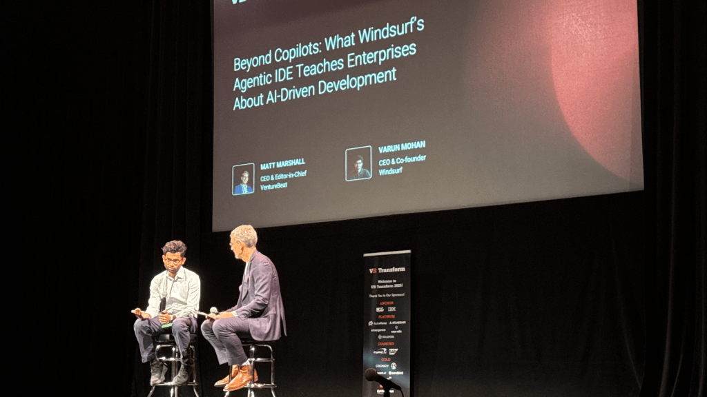 Windsurf CEO Varun Mohan at VB Transform 2025